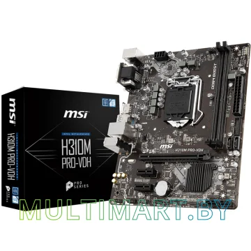 Материнская плата MSI H310M PRO-VDH картинка 5